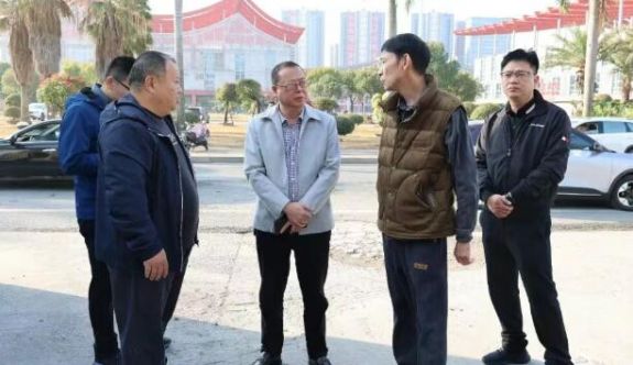 漳州高新区领导带队调研重点项目