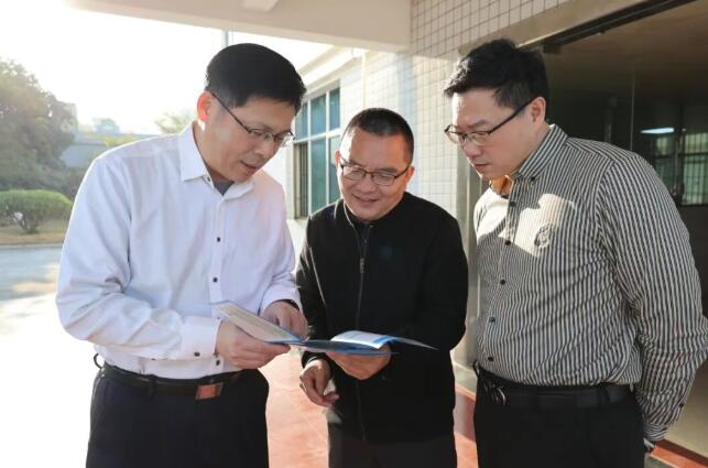 政企同心拼开局 | 漳州高新区领导带队调研重点企业春节期间不停工、不停产工作