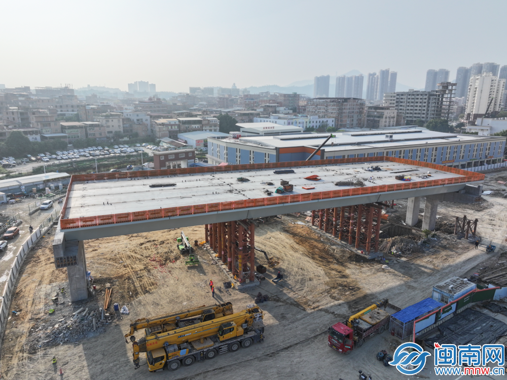 开新局谱新篇 | 晋江池峰路（南迎宾大道-凤池路）快捷化工程迎关键节点