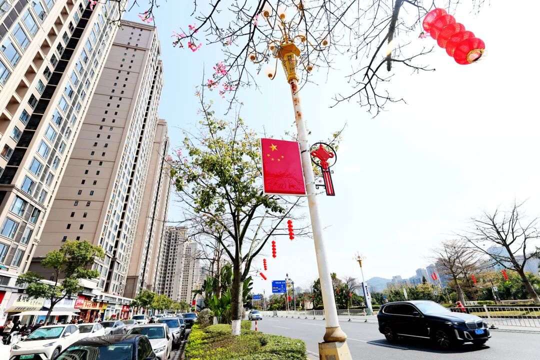 “两节”氛围拉满！南安市区这些变化你发现了吗？