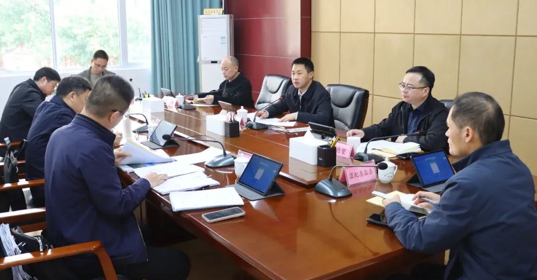 2025年度洛江区政府党组述责述廉会议召开