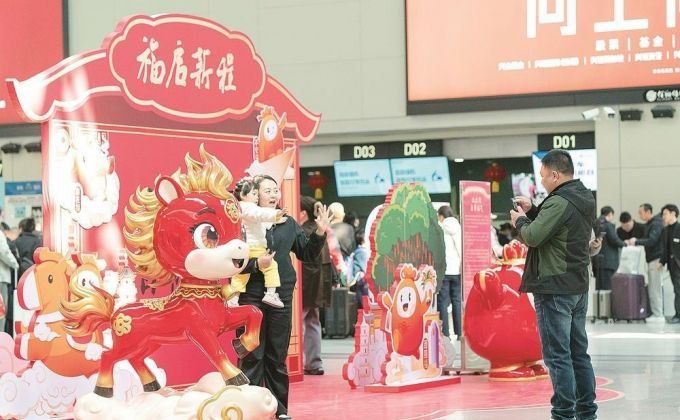 新春走基层 | 归途暖光