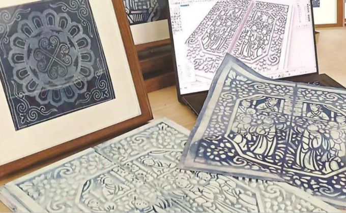 失传的蓝，这样被“计算”回来