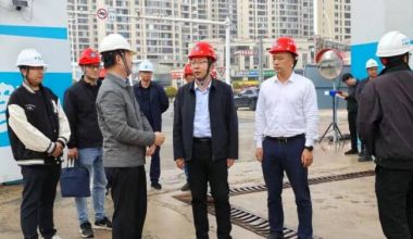 诏安县主要领导调研重点项目建设工作