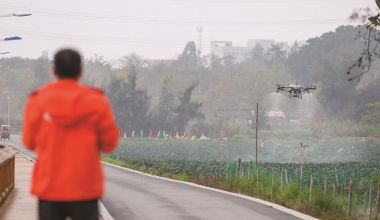 石狮：科技助农 植保机显身手