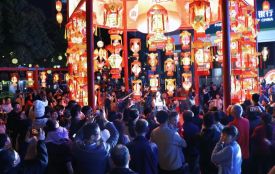 洛江：花灯闪耀安泰路 非遗焕彩闹元宵