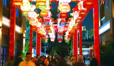 晋江五店市花灯夺目耀元宵