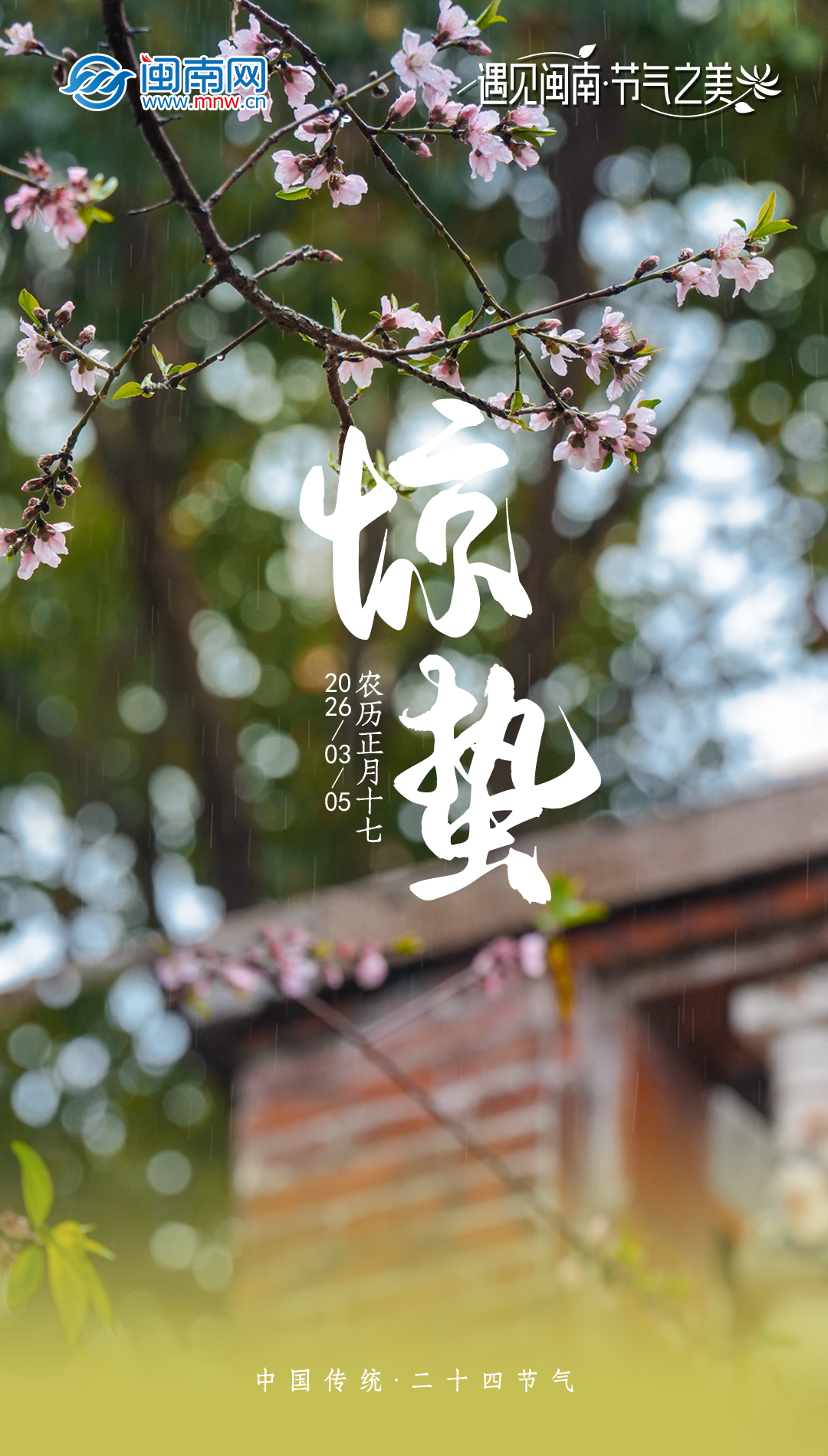 遇见闽南 节气之美丨惊蛰