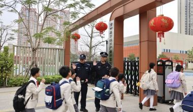 开学啦！漳州高新公安全面开启“护学模式”