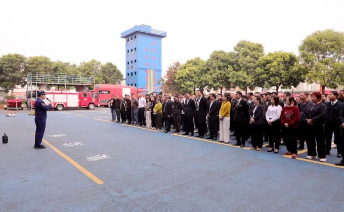 漳州台商区消防救援大队开展专题消防安全技能培训