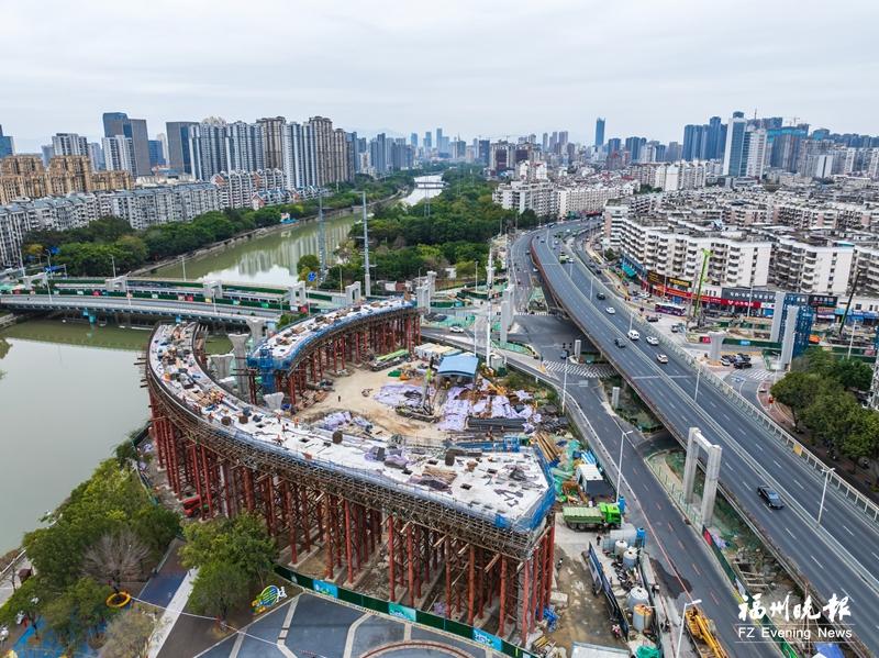 福州4座立交今年拟完成主体结构施工
