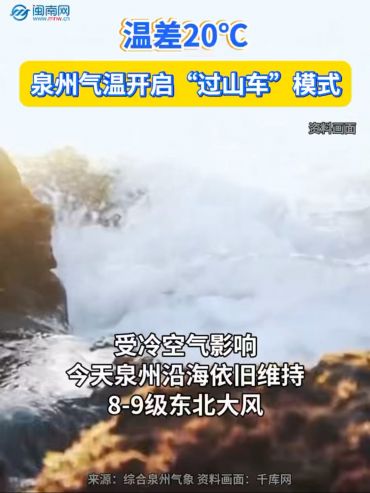 溫差20℃！泉州氣溫開(kāi)啟“過(guò)山車”模式