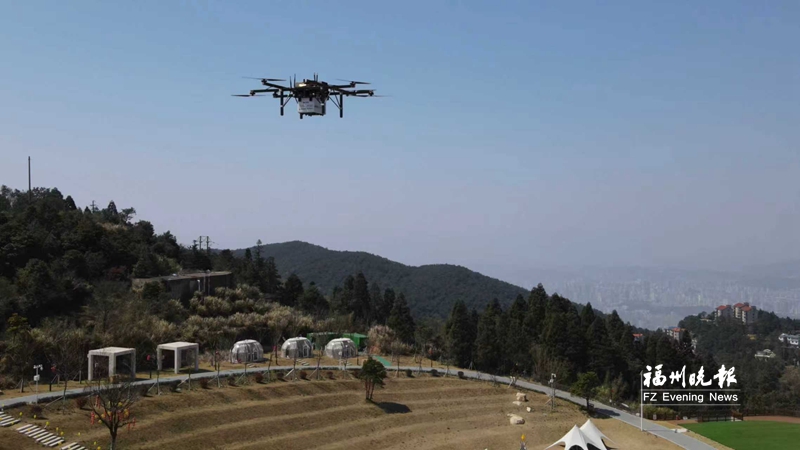 高新區(qū)科創(chuàng)企業(yè)助力福州試水&ldquo;低空快遞&rdquo;