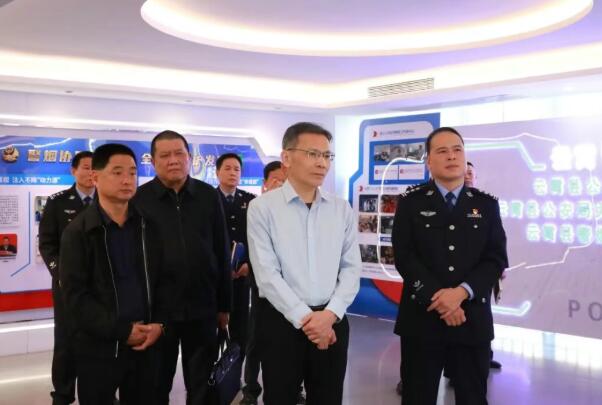 云霄县县长调研公检法系统