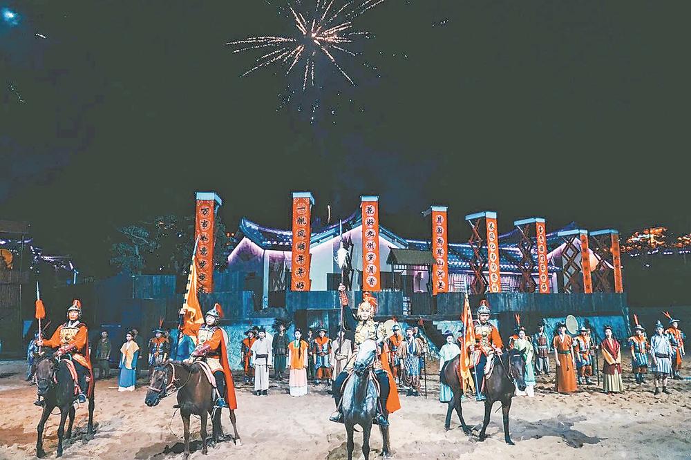 《荡寇风云》剧目场面宏大。(资料图片)