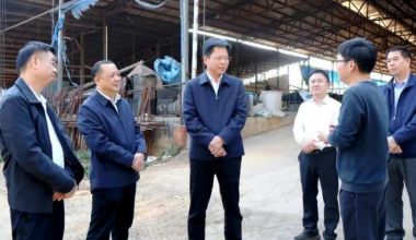 云霄县委书记调研春耕备耕工作