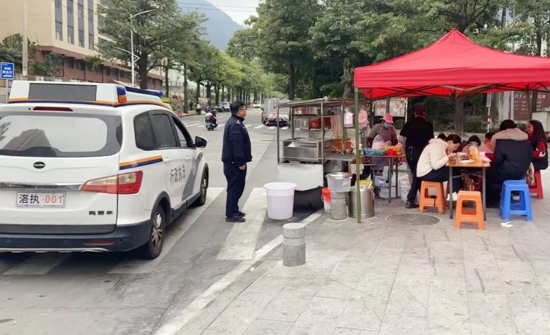 精治市容顽疾， 洛江区城管局在行动