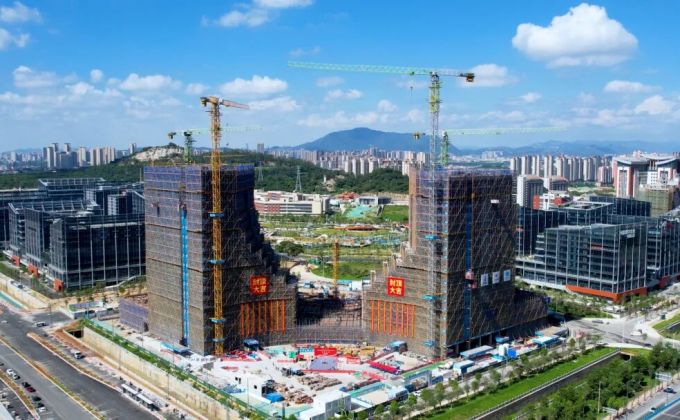 泉州数字经济产业园二期综合服务大楼预计年底竣工