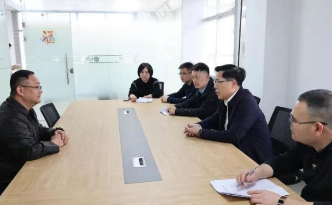 漳州高新区领导带队调研现代服务业企业