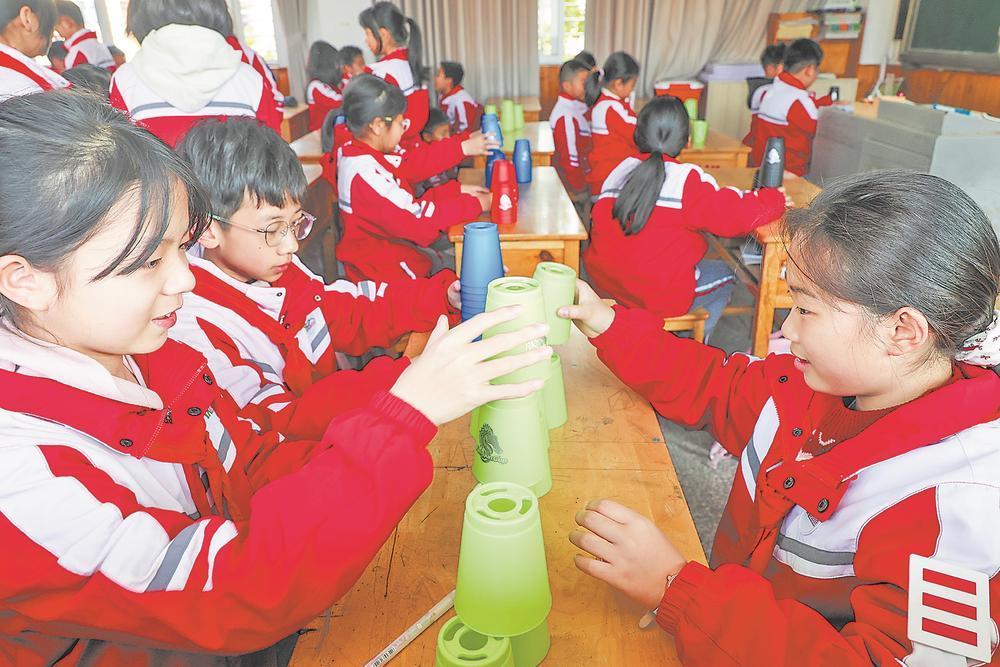 武夷山市：课间15分钟 传统游戏加入“寓教于乐”