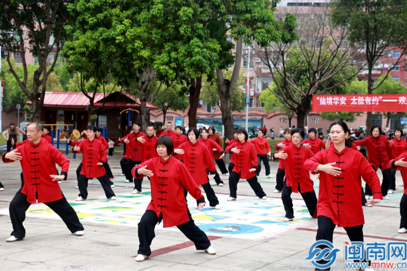 华安爱尚太极队欢庆首个“国际太极拳日”