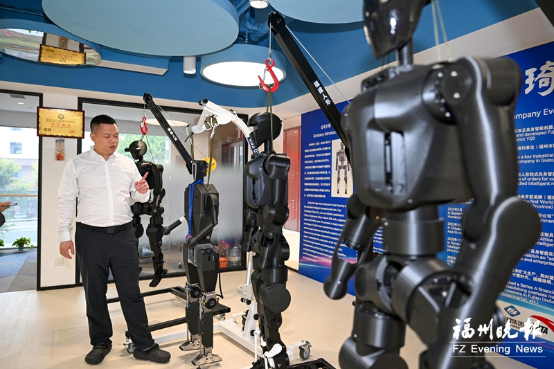 “福州造”机器人下地进厂显神通