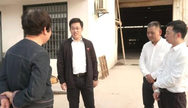 长泰区委书记开展“企业接待日”活动