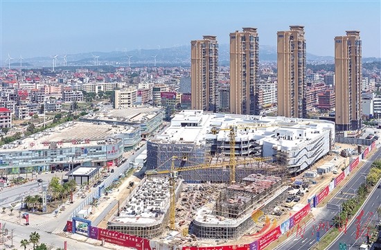 打造消费新地标 上塘珠宝城交易中心（二期）加速建设