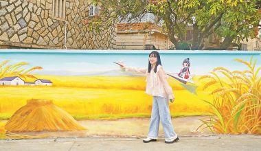 泉港区：文化墙绘扮靓乡村