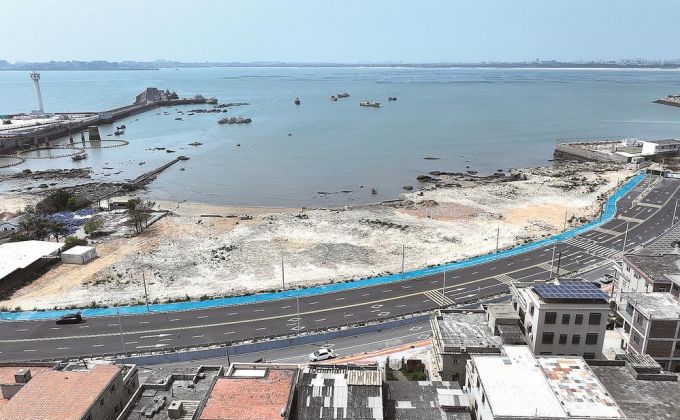 打造滨海露营打卡地  石狮梅林滨海观日民宿营地入场施工