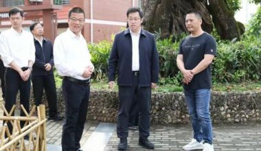 长泰区委书记调研农业农村工作