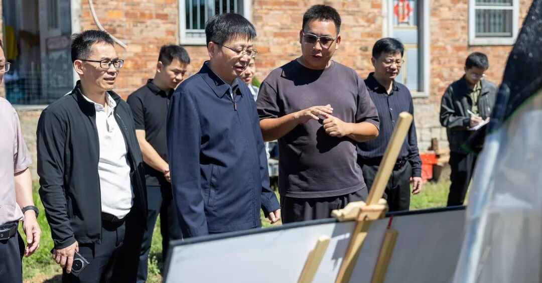 刘永强到官桥镇现场办公