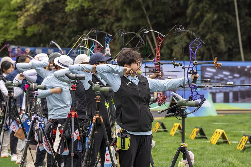 2026年全国射箭巡回赛第一站在三明清流开赛