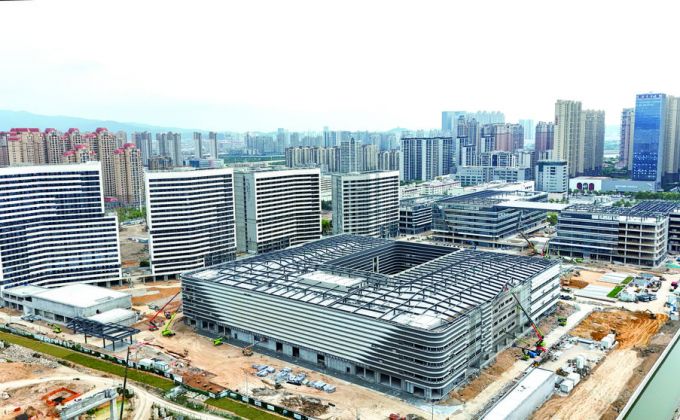 冲刺年底全面建成  安踏集团全球创新产业园加快建设