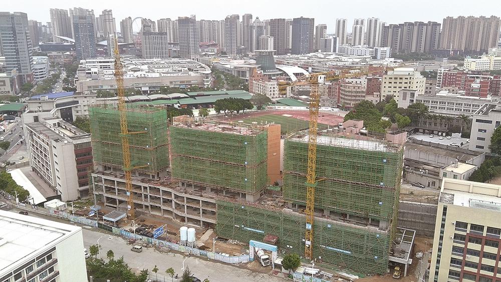 石狮鹏山工贸学校校舍改扩建 住宿补短板