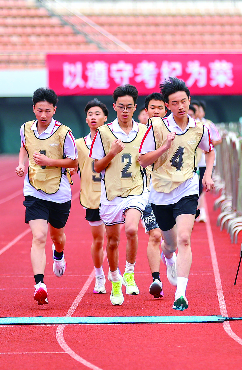 晋江体育中考开考  2.6万名考生新规“初体验”