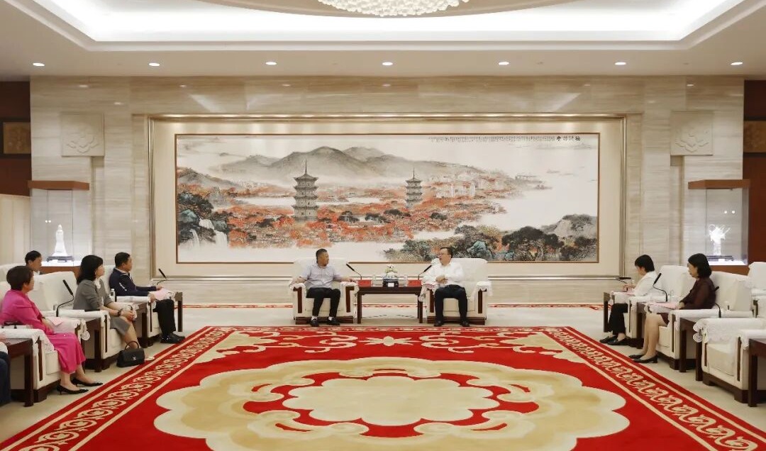 泉州市领导会见澳大利亚福建工商联合总会客人