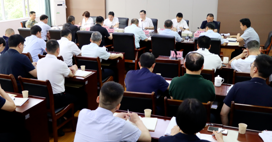 洛江区委书记唐春晓专题调度部分重点专班工作