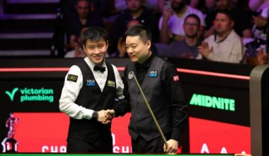 斯诺克世锦赛：赵心童胜丁俊晖晋级八强