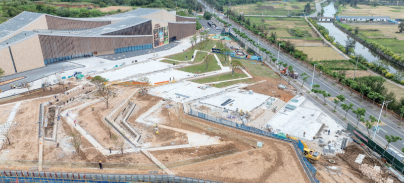 壳丘头考古遗址公园文化广场部分主体5月1日起对外开放