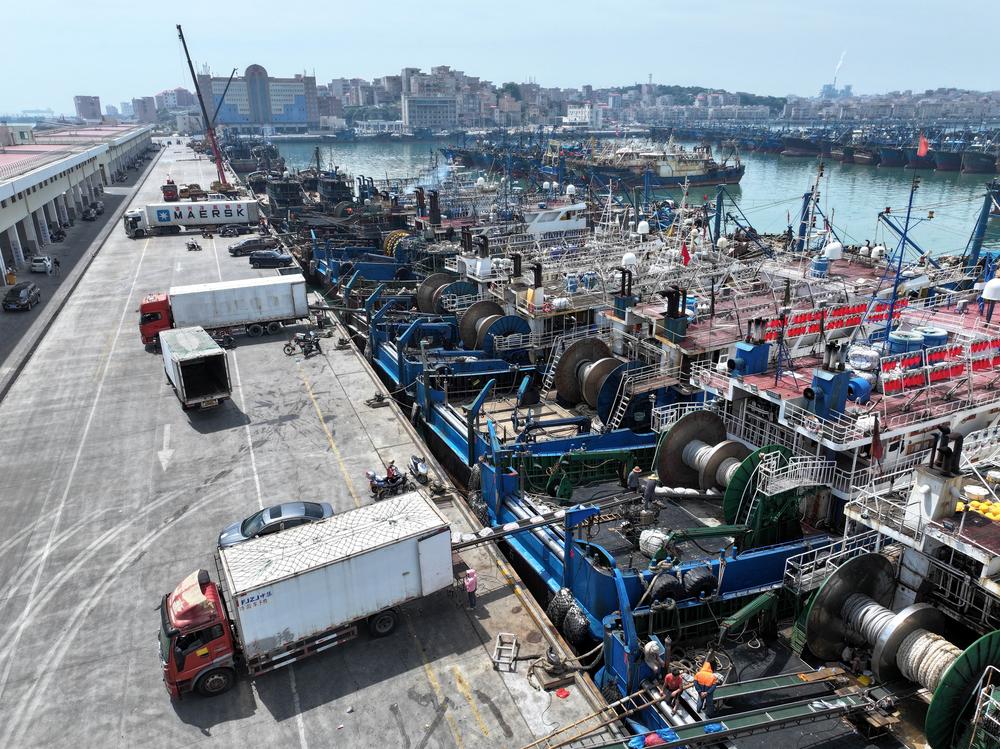 休渔进入倒计时 渔船陆续返港