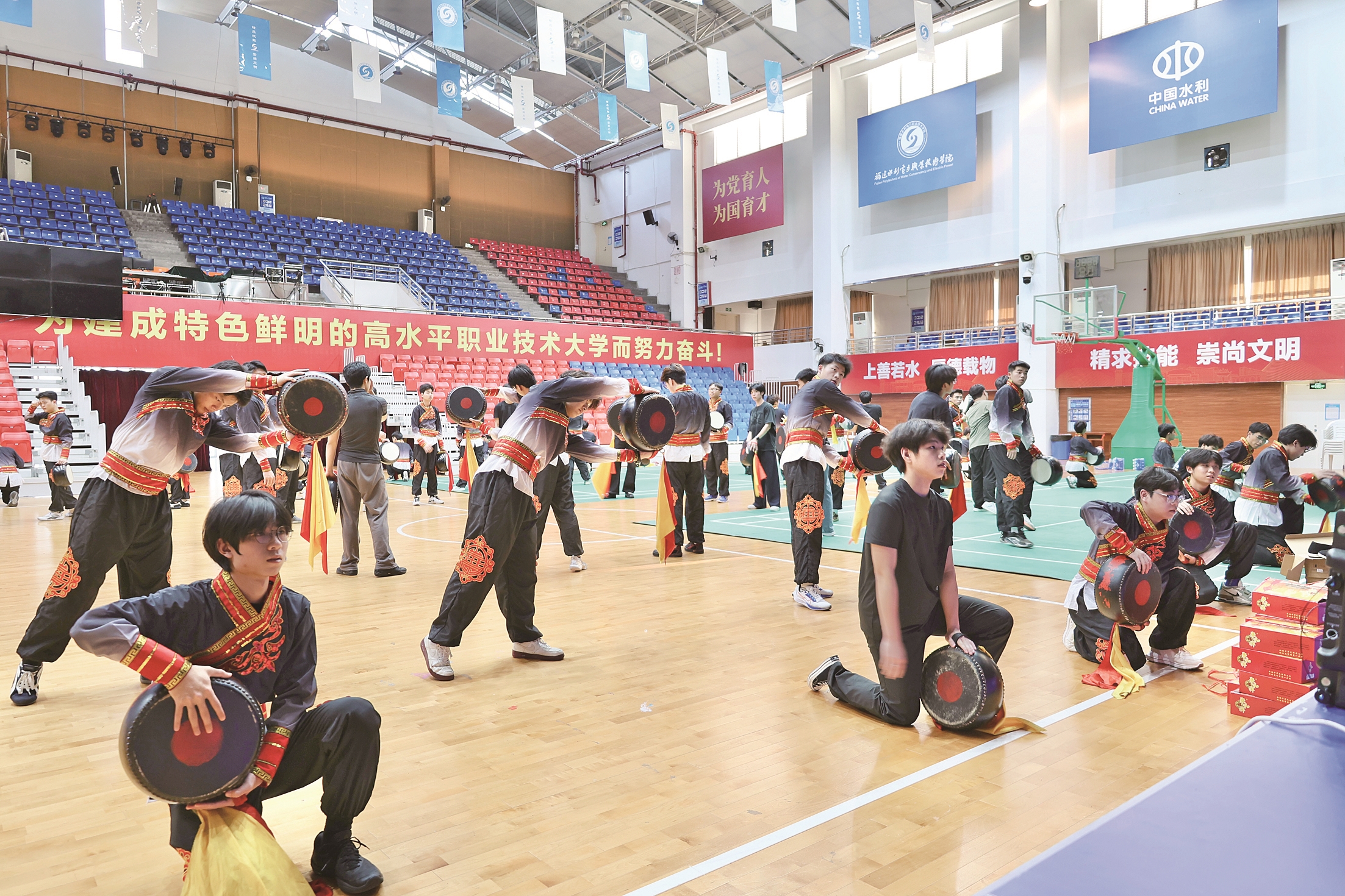 “闽超”三明赛区 揭幕战表演排练正酣