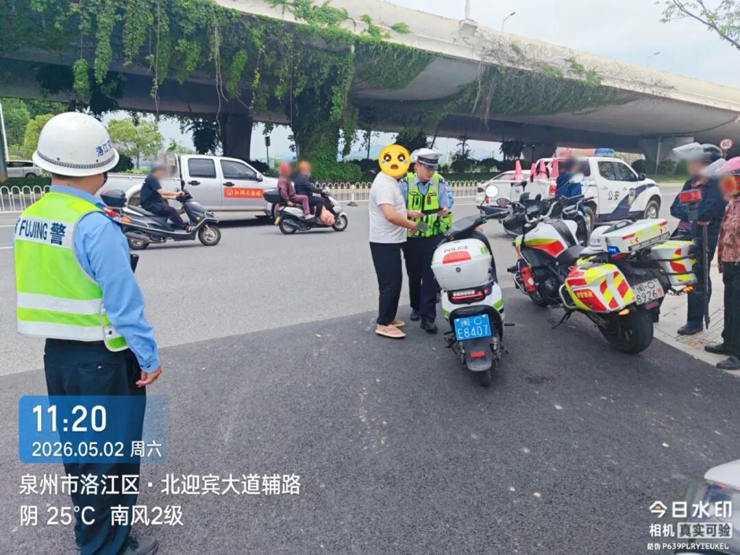 坚守一线护畅行，平安相伴暖归途！洛江交警全力筑牢假期交通安全防线