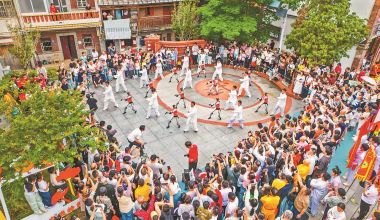  “五一”假期 永春五里古街举行白鹤拳主题踩街展演