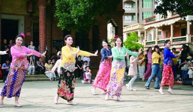 近10万人次观光  晋江梧林“南洋文化月”火出圈