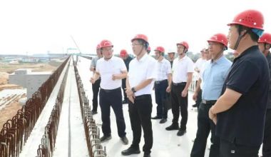 何霭刘兆民调研漳汕高铁东山岛站站前广场项目