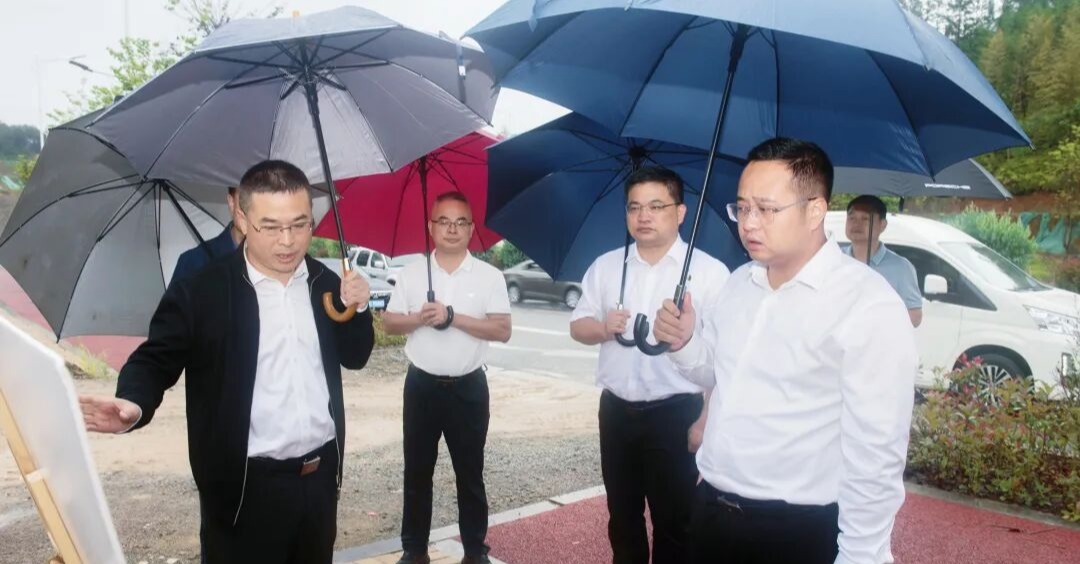 德化县委书记方俊钦调研重点项目建设