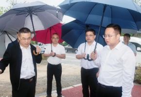 德化县委书记方俊钦调研重点项目建设