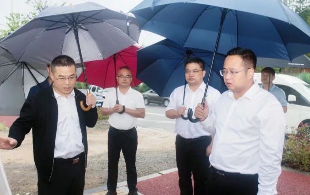 德化县委书记方俊钦调研重点项目建设
