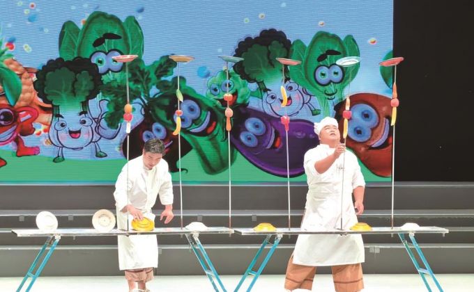 “音为你”文化惠民剧场杂技专场精彩上演